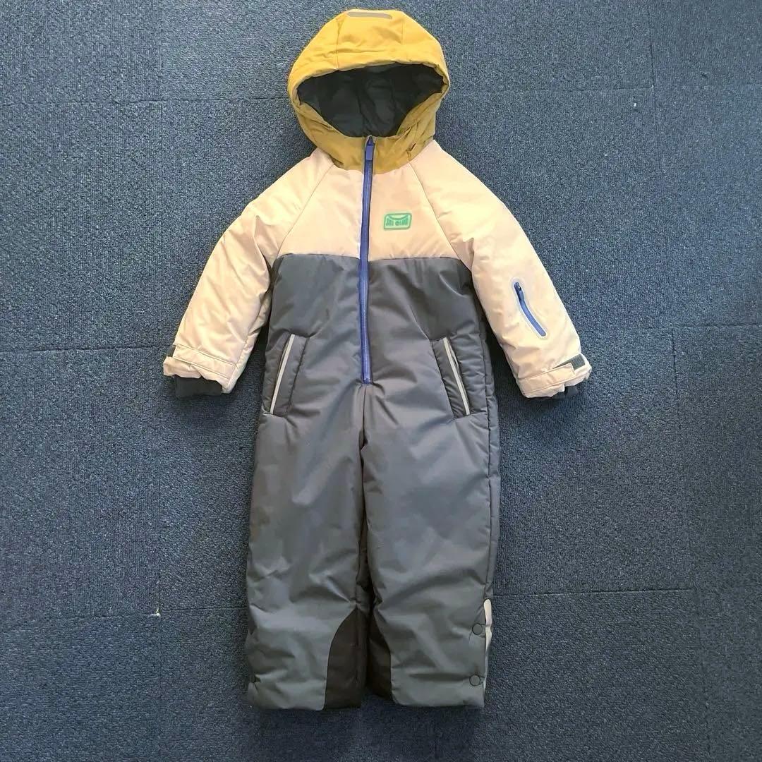 ZARA キッズスキーウェア イエロー/グレー　104cm 美品 3-4歳