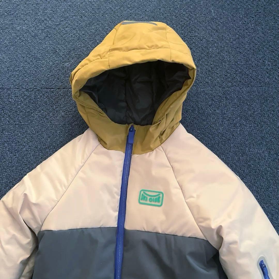 ZARA キッズスキーウェア イエロー/グレー　104cm 美品 3-4歳