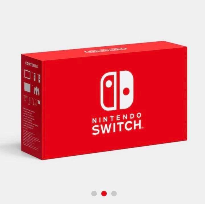 Nintendo S witch  ネオンレッド／ネオンブルー　本体　新モデル