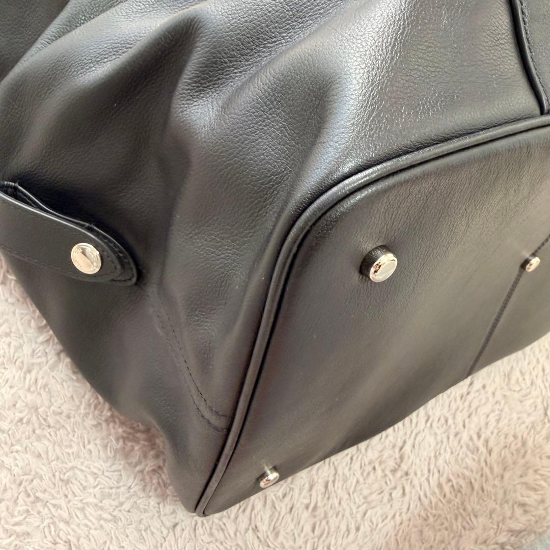 ✨極美品 COACH コーチ ボストンバッグ レザー 2way ブラック 大容量