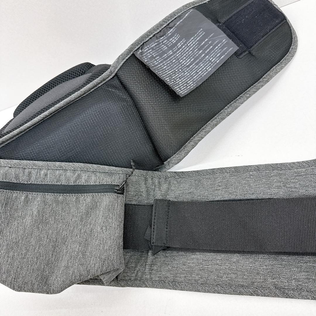 【極美品】POLBAN ADVANCE ヒップシート メランジグレー