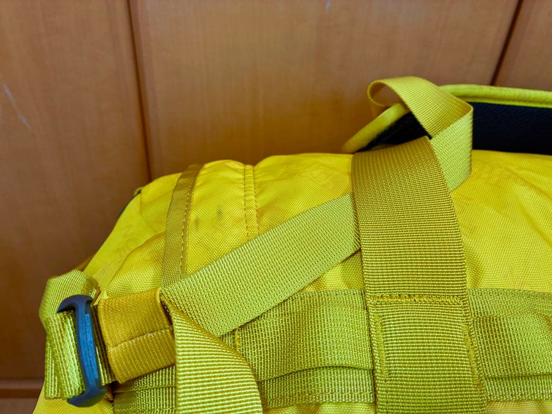 THE NORTH FACE 50L ダッフルバッグ イエロー
