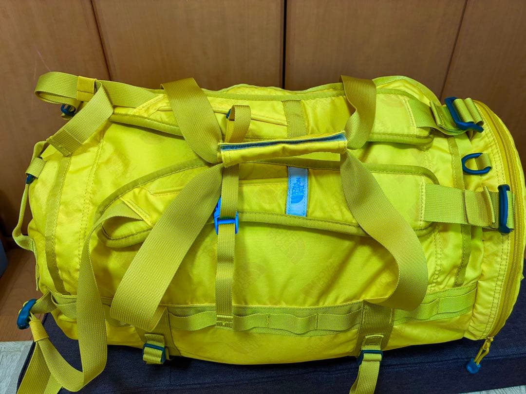 THE NORTH FACE 50L ダッフルバッグ イエロー