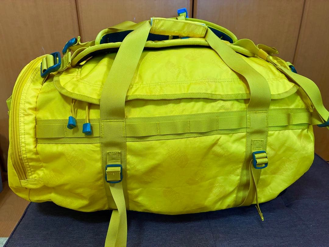 THE NORTH FACE 50L ダッフルバッグ イエロー