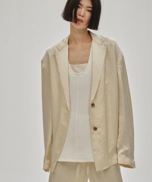 トゥデイフル TODAYFUL Satin Over Jacket クリーニング