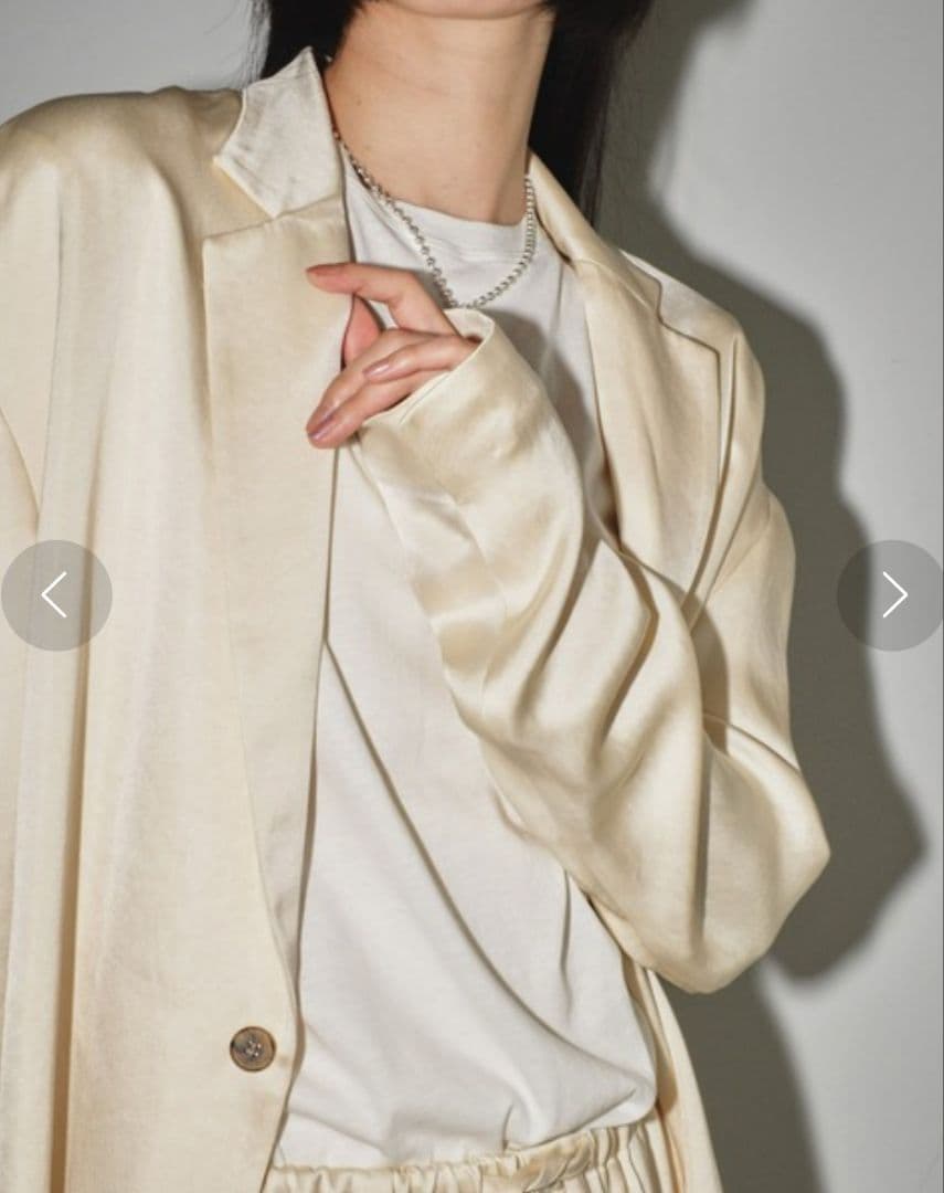 トゥデイフル TODAYFUL Satin Over Jacket クリーニング