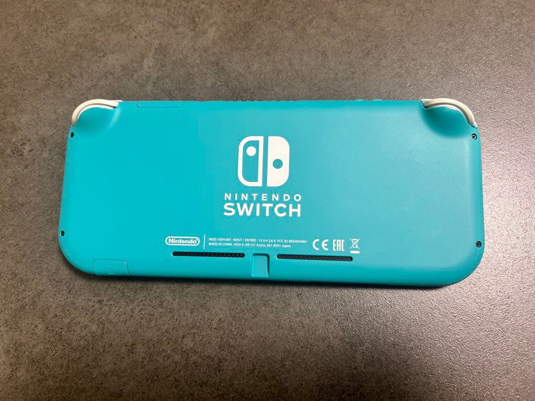 Nintendo Switch Lite ターコイズ 本体、充電器付き