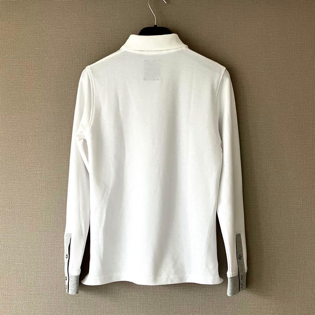 【美品】MARK&LONA ポロシャツ 長袖 ゴルフウェア レディース