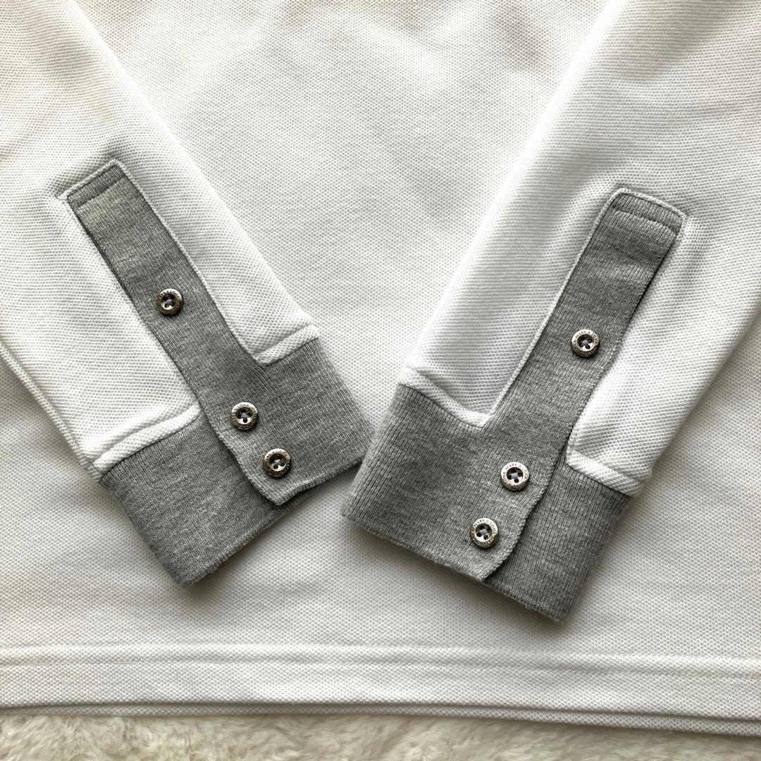 【美品】MARK&LONA ポロシャツ 長袖 ゴルフウェア レディース
