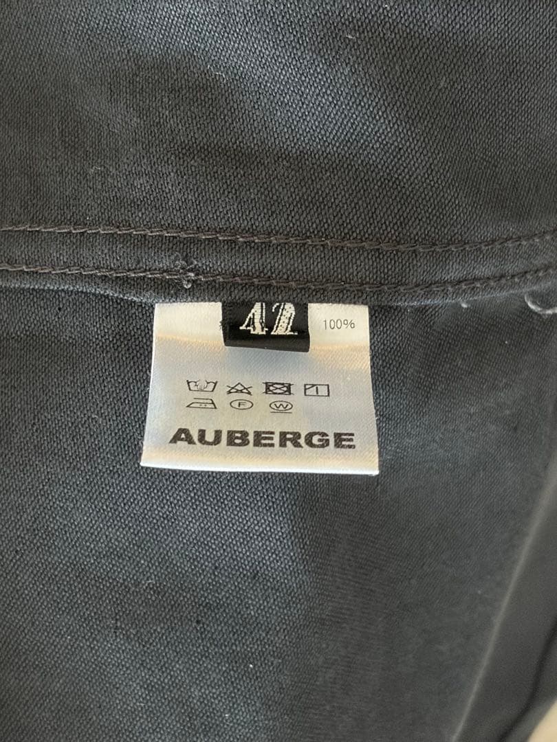 AUBERGE CAHRBON DEEP モールスキン ジャケット 42