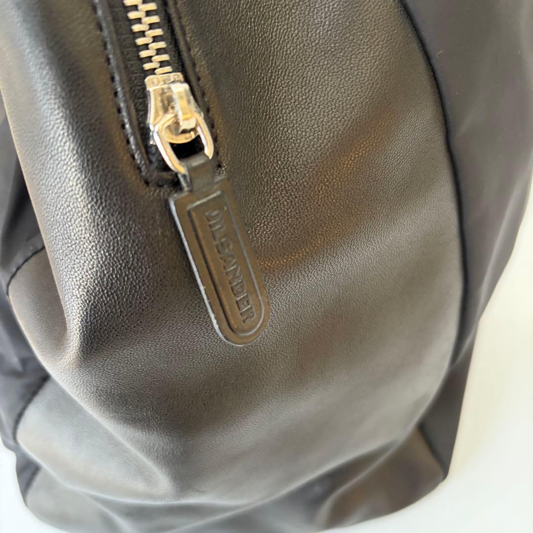 【美品/希少】JIL SANDER トートバッグ ボストンバッグ ナイロンレザー