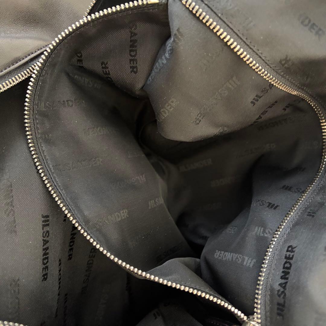 【美品/希少】JIL SANDER トートバッグ ボストンバッグ ナイロンレザー
