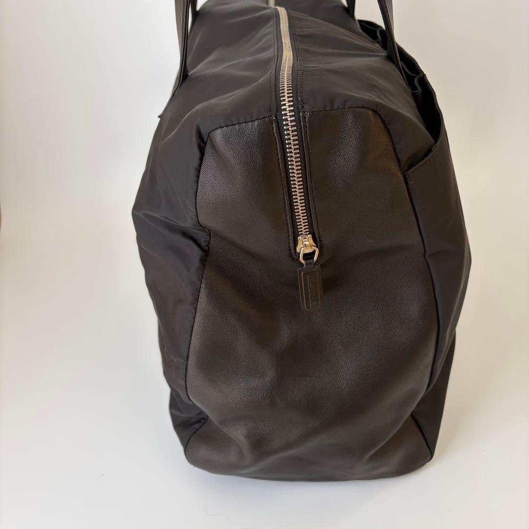 【美品/希少】JIL SANDER トートバッグ ボストンバッグ ナイロンレザー