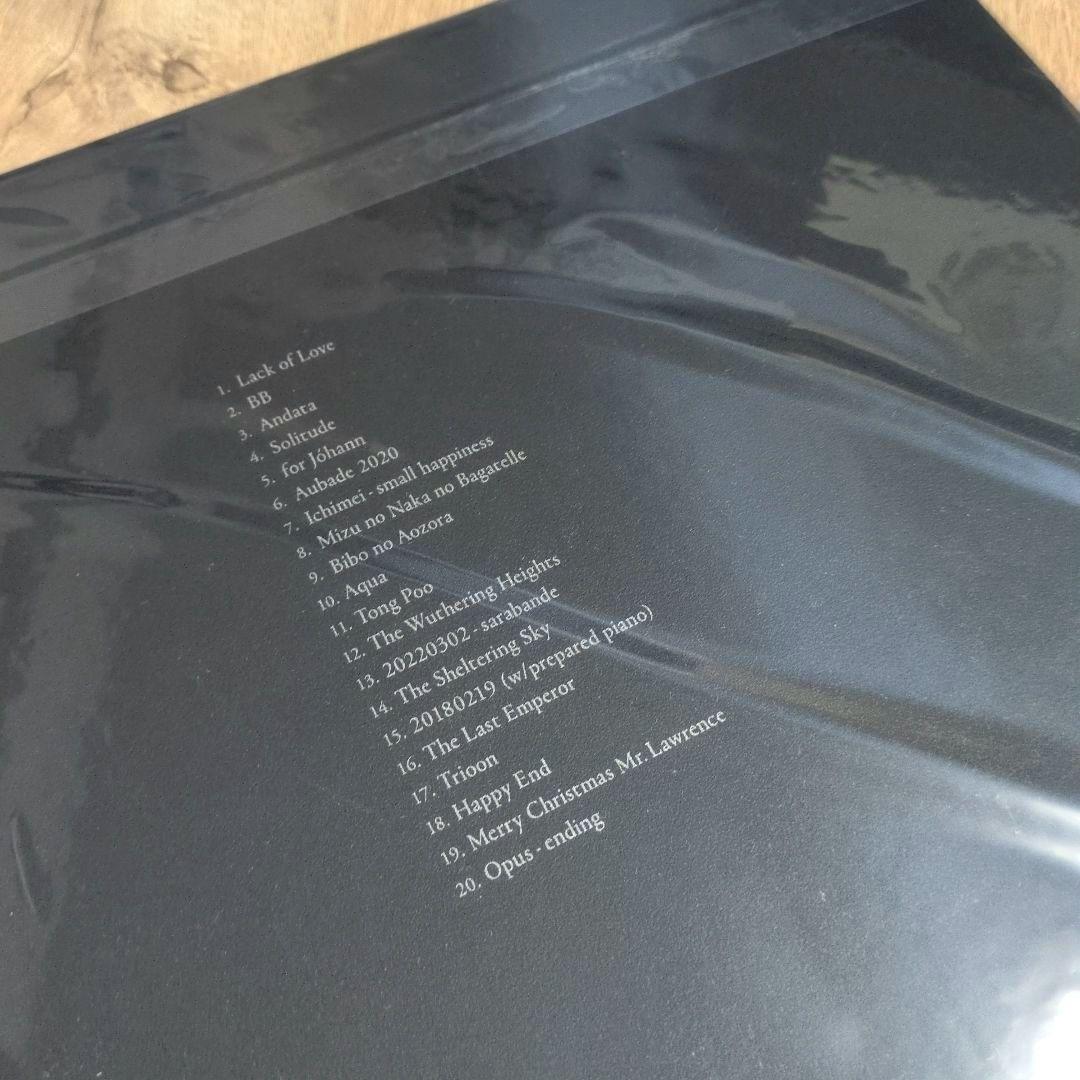 坂本龍一「Opus」〈数量限定盤（4LPレコード）〉