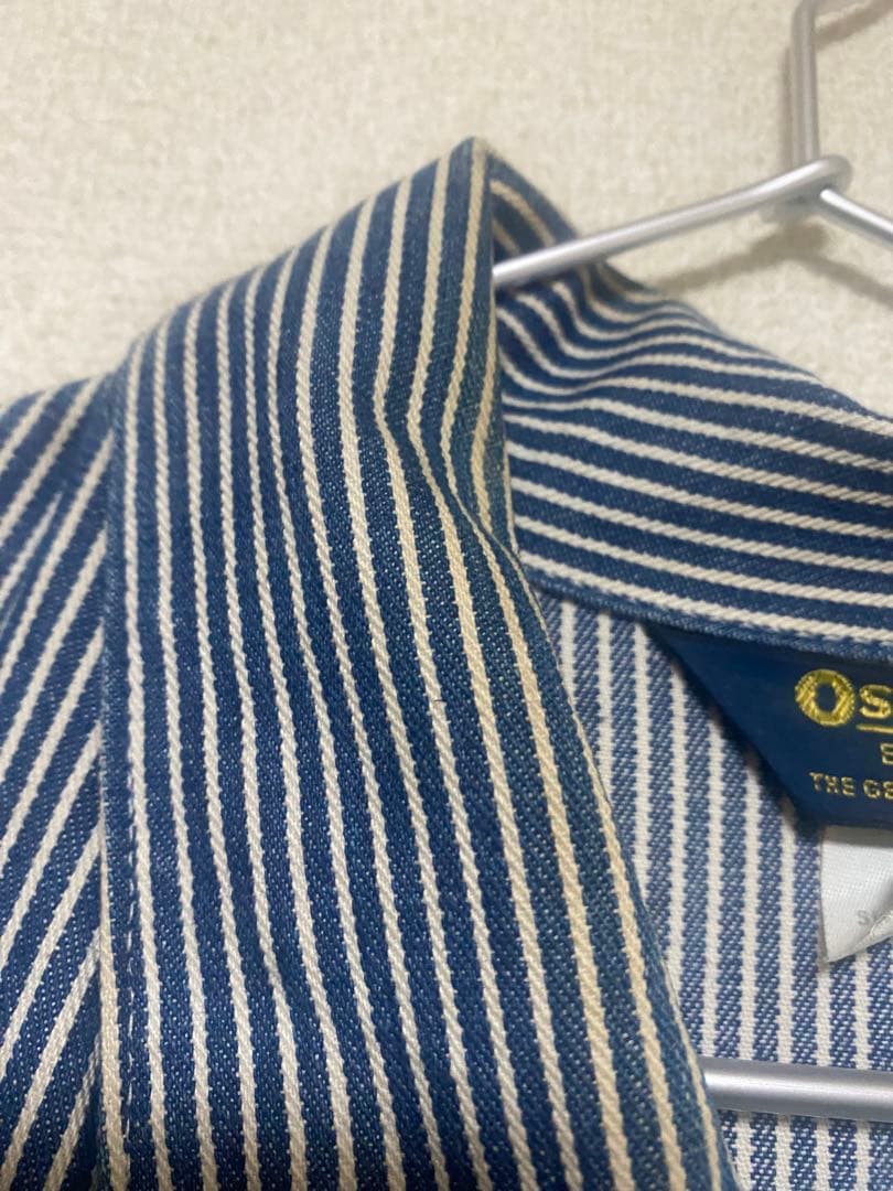 a*c様 OSHKOSH USA製 80s デニムカバーオール ヒッコリー