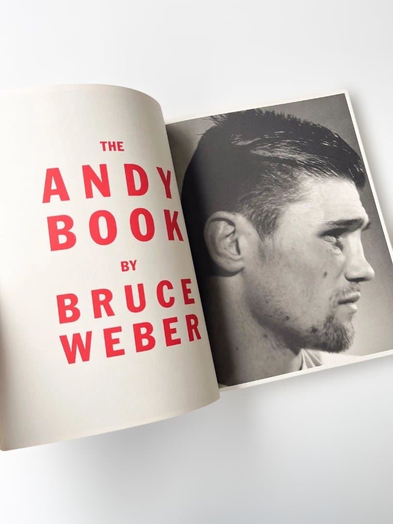 アート・デザイン・音楽 THE ANDY BOOK BRUCE WEBER