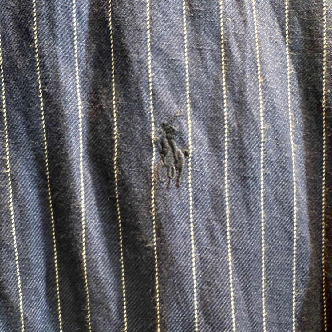 ジャケット・アウター 00s Polo Pinstripe Swing Top Jacket