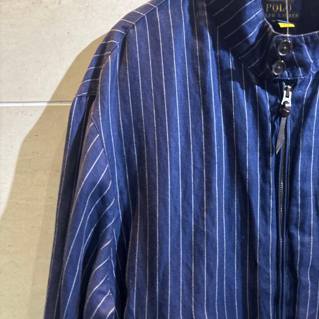 ジャケット・アウター 00s Polo Pinstripe Swing Top Jacket