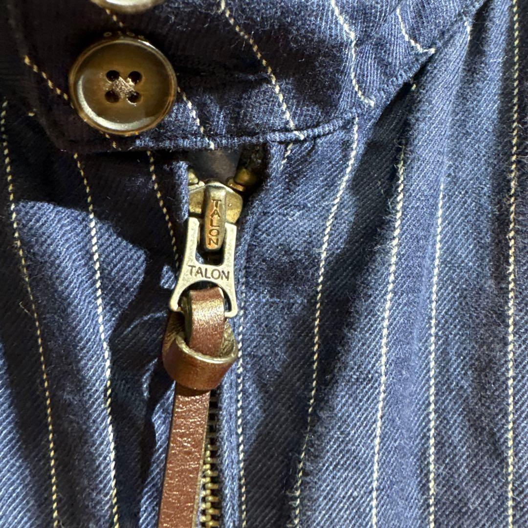 ジャケット・アウター 00s Polo Pinstripe Swing Top Jacket