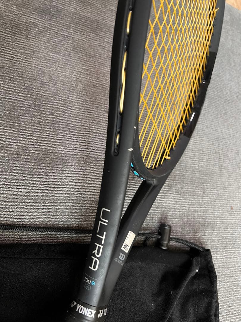 Wilson ULTRA v.2.5 100 マットブラック ケース付き