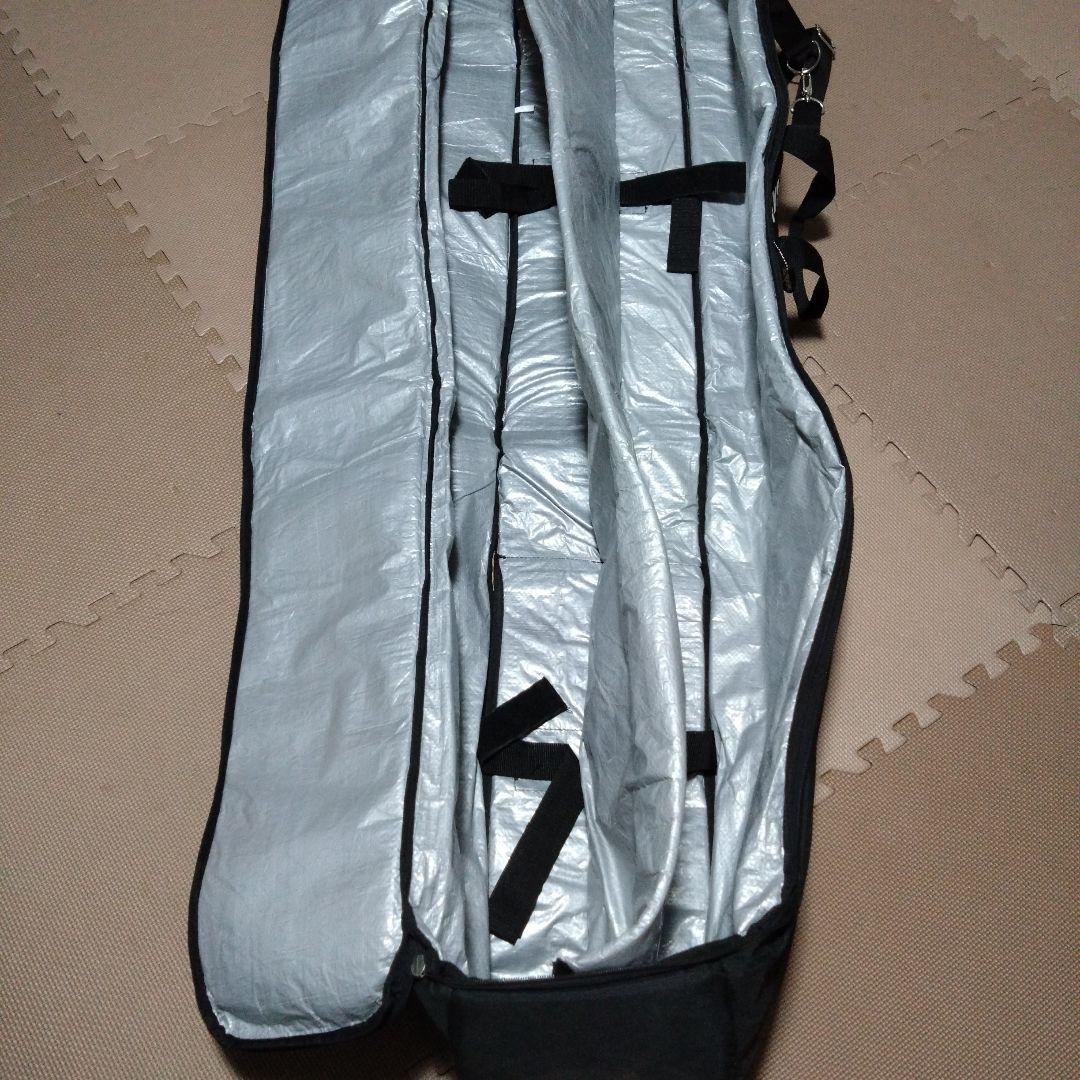 2台用OGASAKA スキー保護バッグ キャスター付き