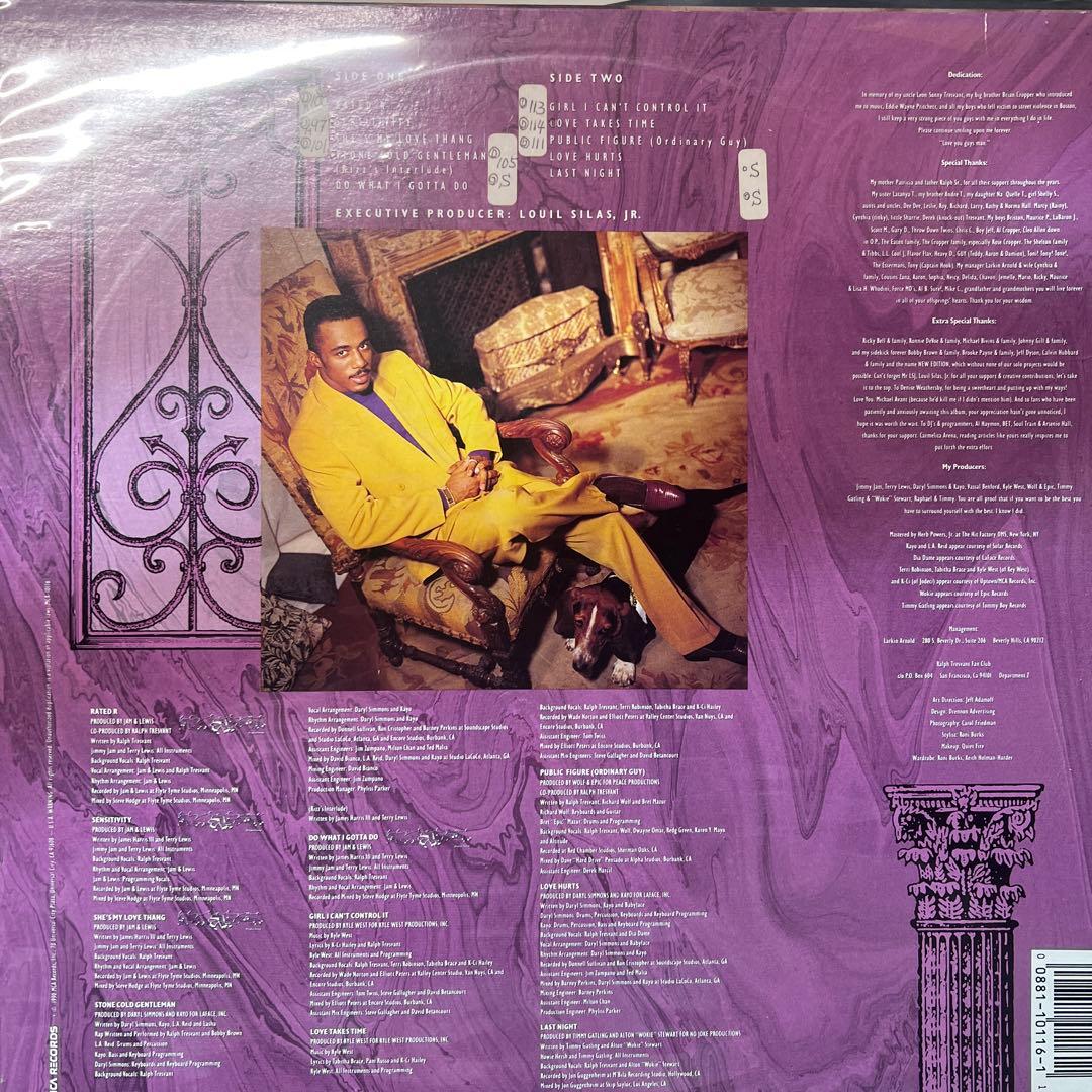 Ralph Tresvant アルバム レコード 1990年　njs