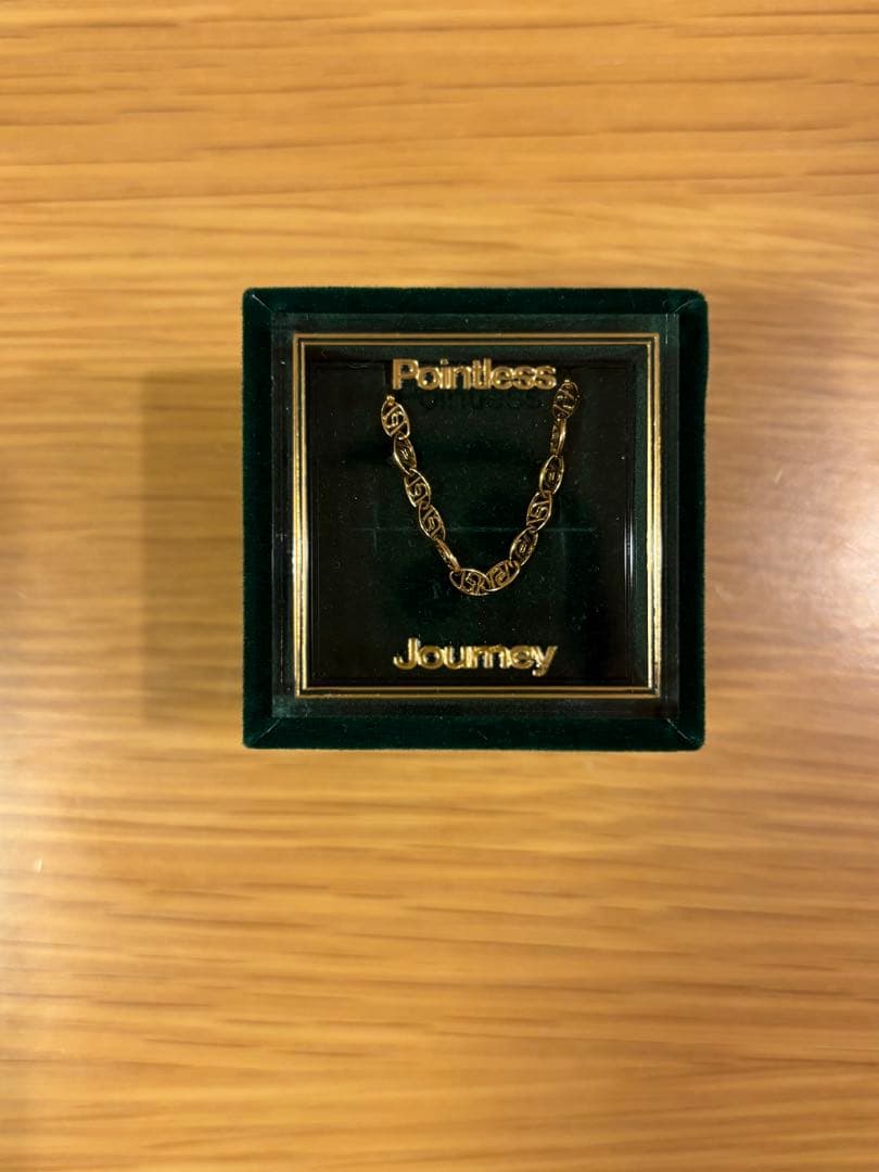 ゴールド チェーンネックレス 専用ボックス Pointless journey