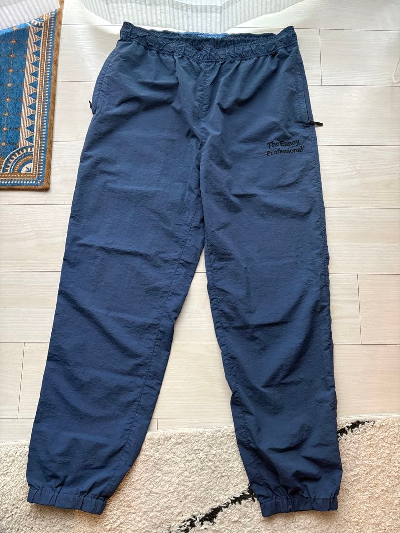 ENNOY エンノイ シャカシャカ ナイロンパンツ Lサイズ