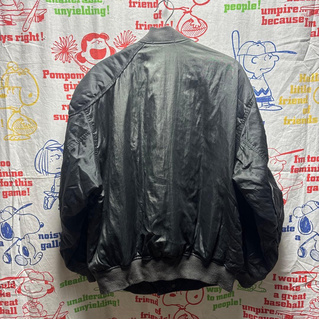 80s ISSEY SKYLINE イッセイミヤケ ボンバージャケット L