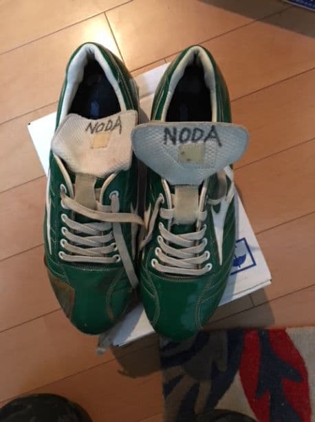 マスターズリーグ実使用スパイク野田選手28.5cm