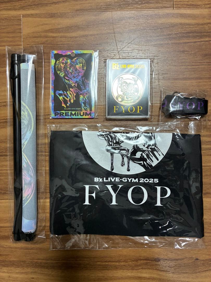 B'z LIVE-GYM2025 FYOP Premium席専用オリジナルグッズ