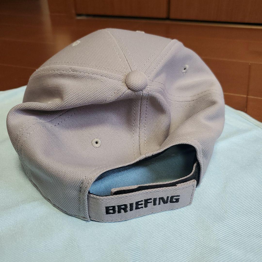 BRIEFING グレー キャップ
