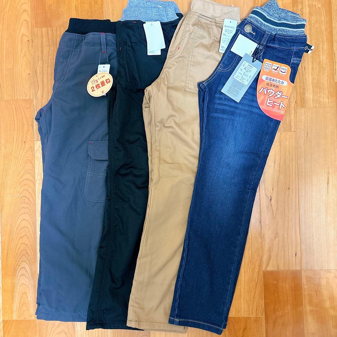 【新品】男の子 秋冬 冬服 長袖 トップス パンツ まとめ売り 140㎝