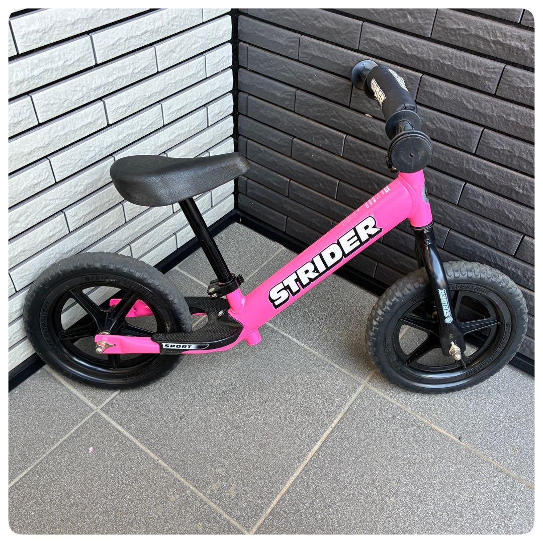 STRIDER スポーツモデル　12インチ ピンク　ムラサキスポーツ