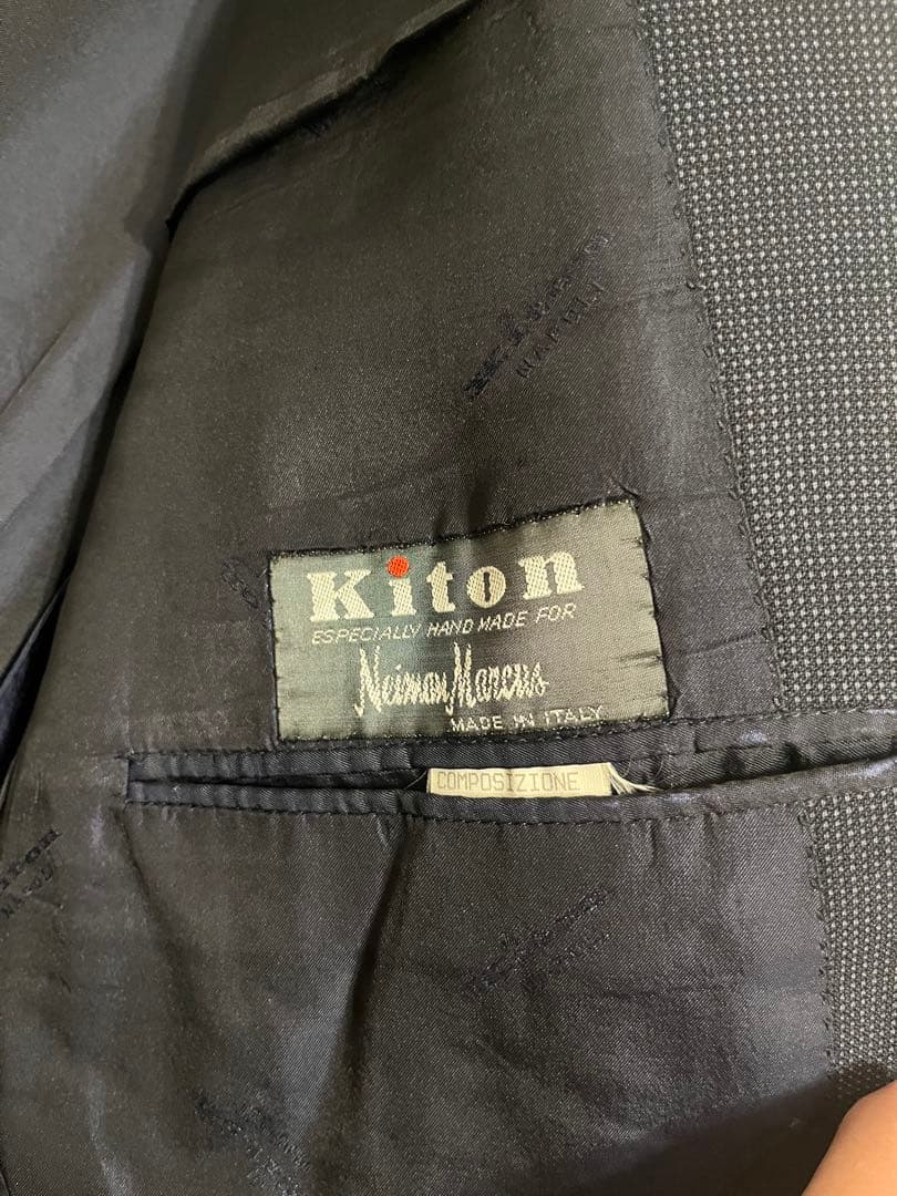 Kiton ネイビージャケット(IT52)