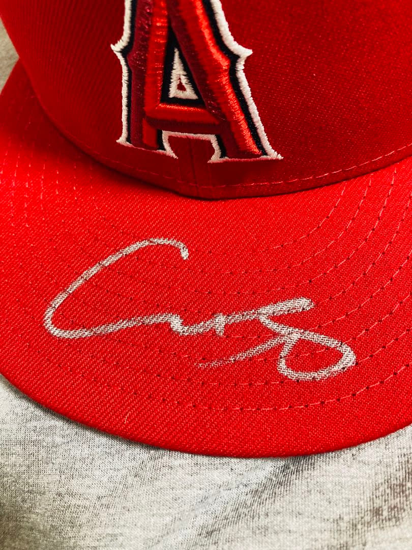希少★大谷翔平 直筆サイン キャップ エンゼルス MVP 二刀流 MLB 公認