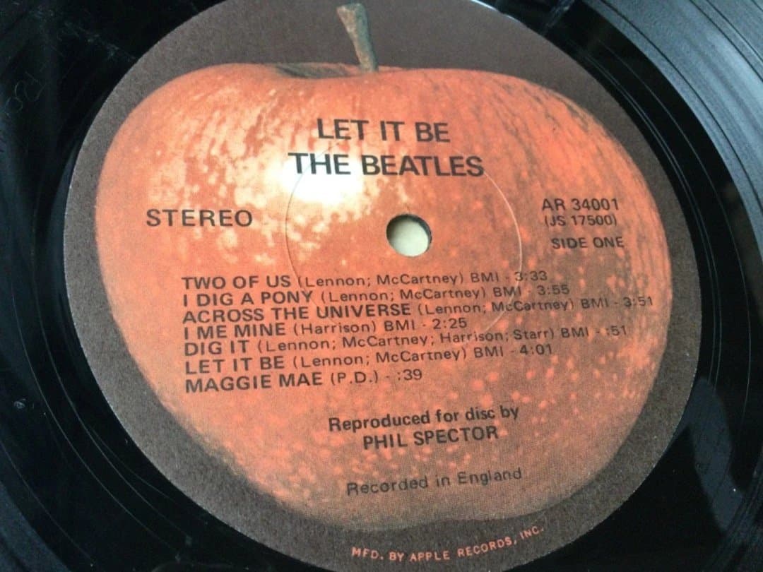 ビートルズ　LET IT BE US盤2種