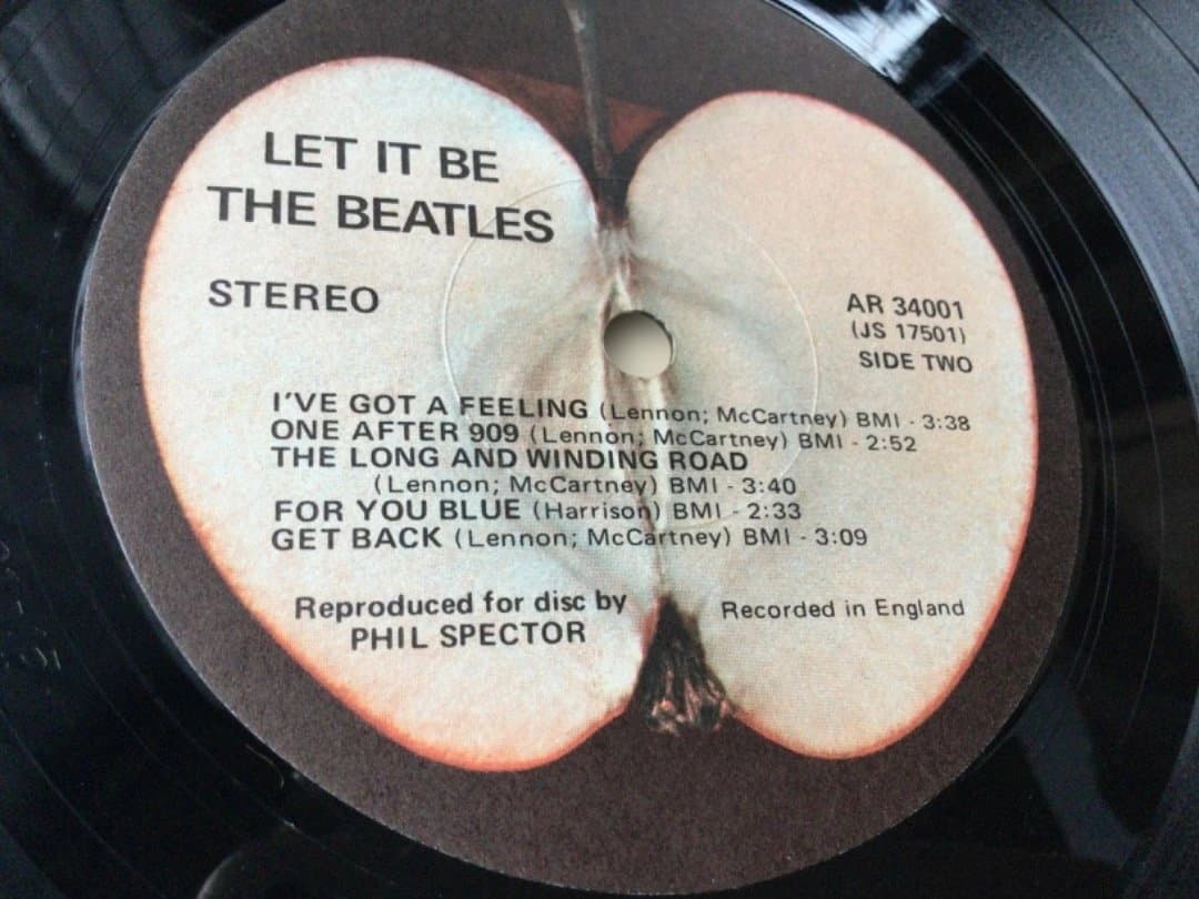 ビートルズ　LET IT BE US盤2種