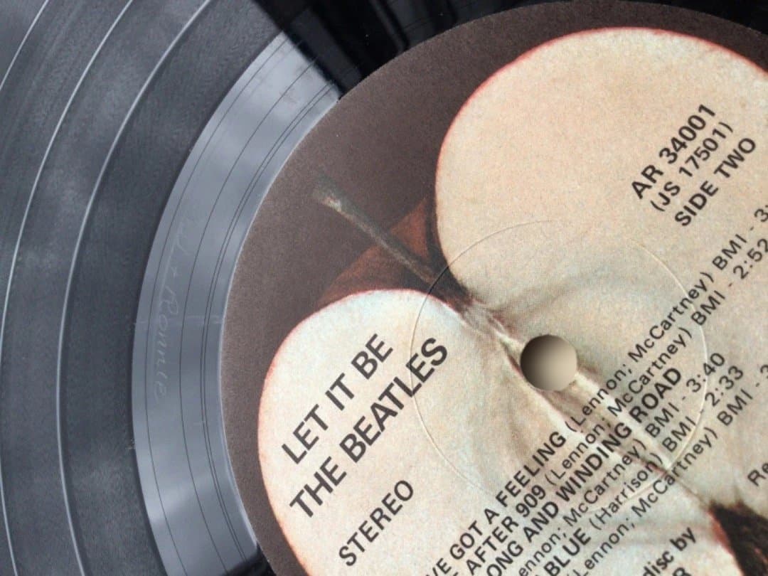 ビートルズ　LET IT BE US盤2種