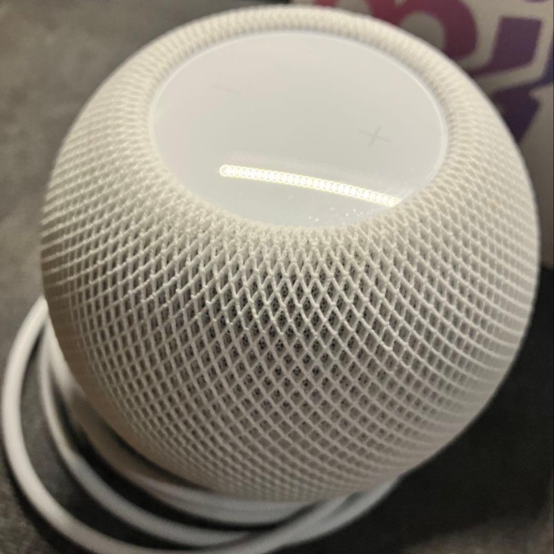 Apple Pod mini ホワイト スマートスピーカー 動作確認済み