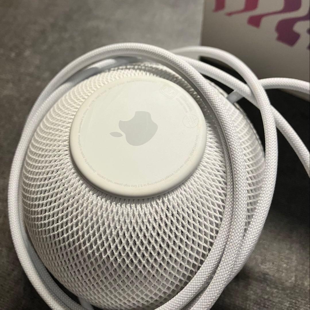 Apple Pod mini ホワイト スマートスピーカー 動作確認済み