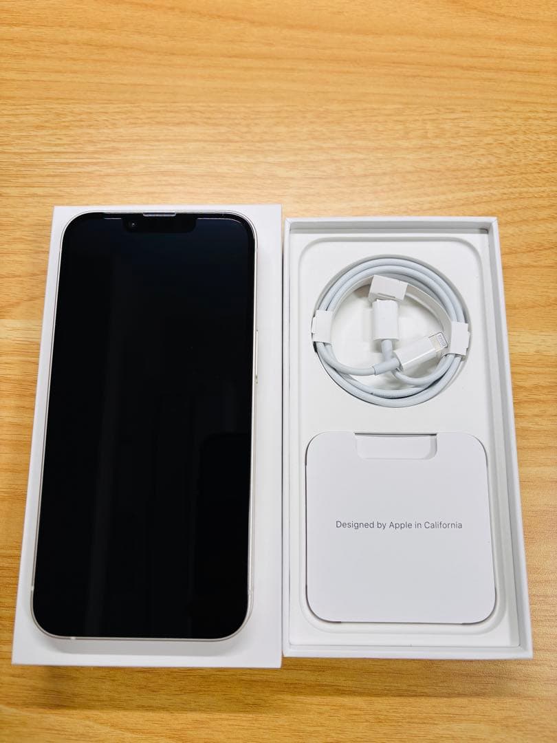 【美品】iPhone14 本体128GBスターライト(ホワイト) simフリー