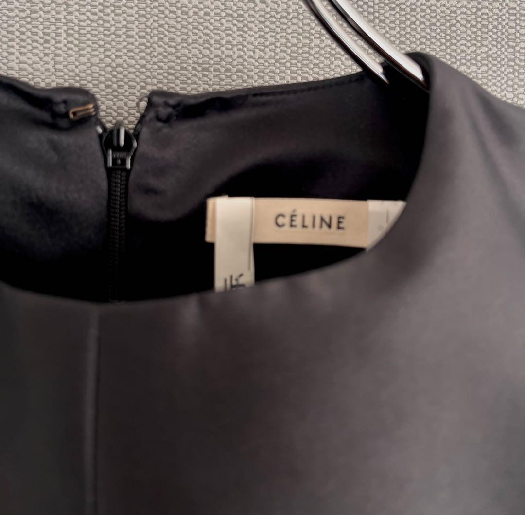 【tantan❣️超美品❣️】CÉLINEセリーヌ　ブラックドレス　（a）