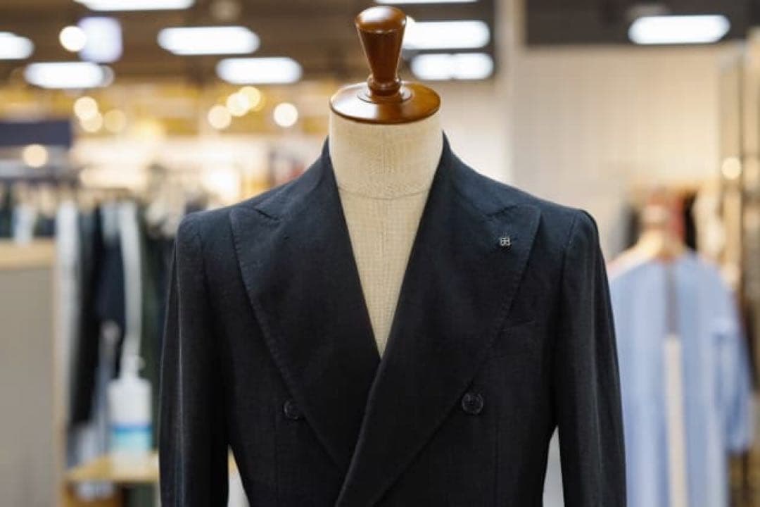 タリアトーレ Brilla 別注 リネン ソリッド ダブルブレスト ジャケット