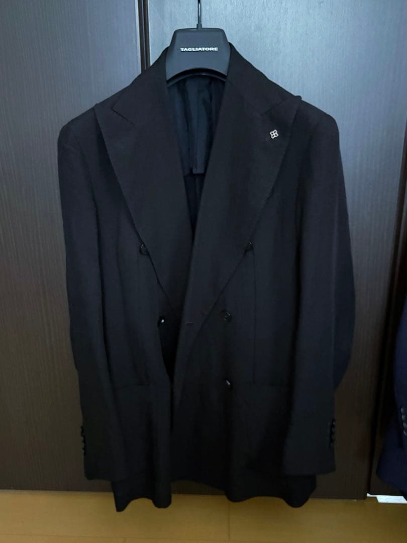 タリアトーレ Brilla 別注 リネン ソリッド ダブルブレスト ジャケット