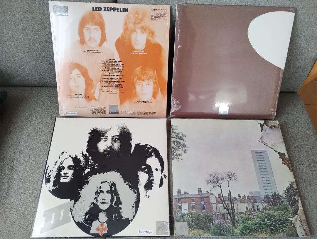 【新品未開封】LED ZEPPELIN レッドツェッペリン レコード 4枚セット