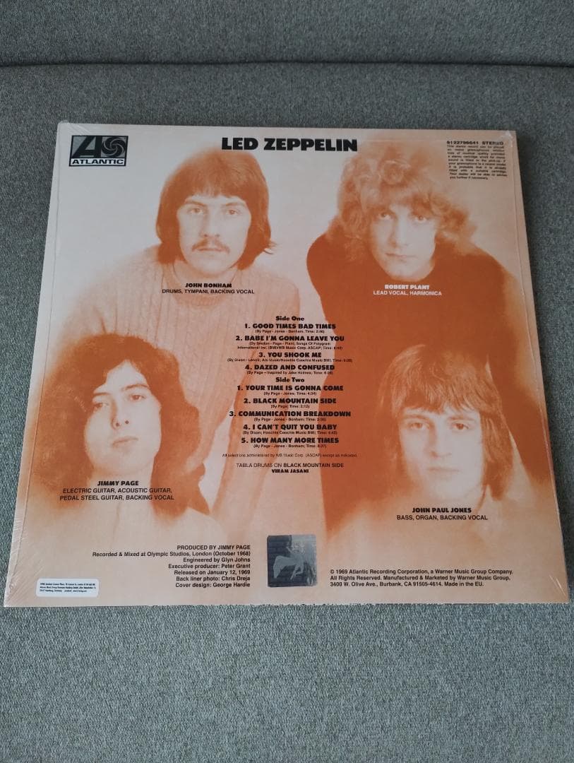 【新品未開封】LED ZEPPELIN レッドツェッペリン レコード 4枚セット