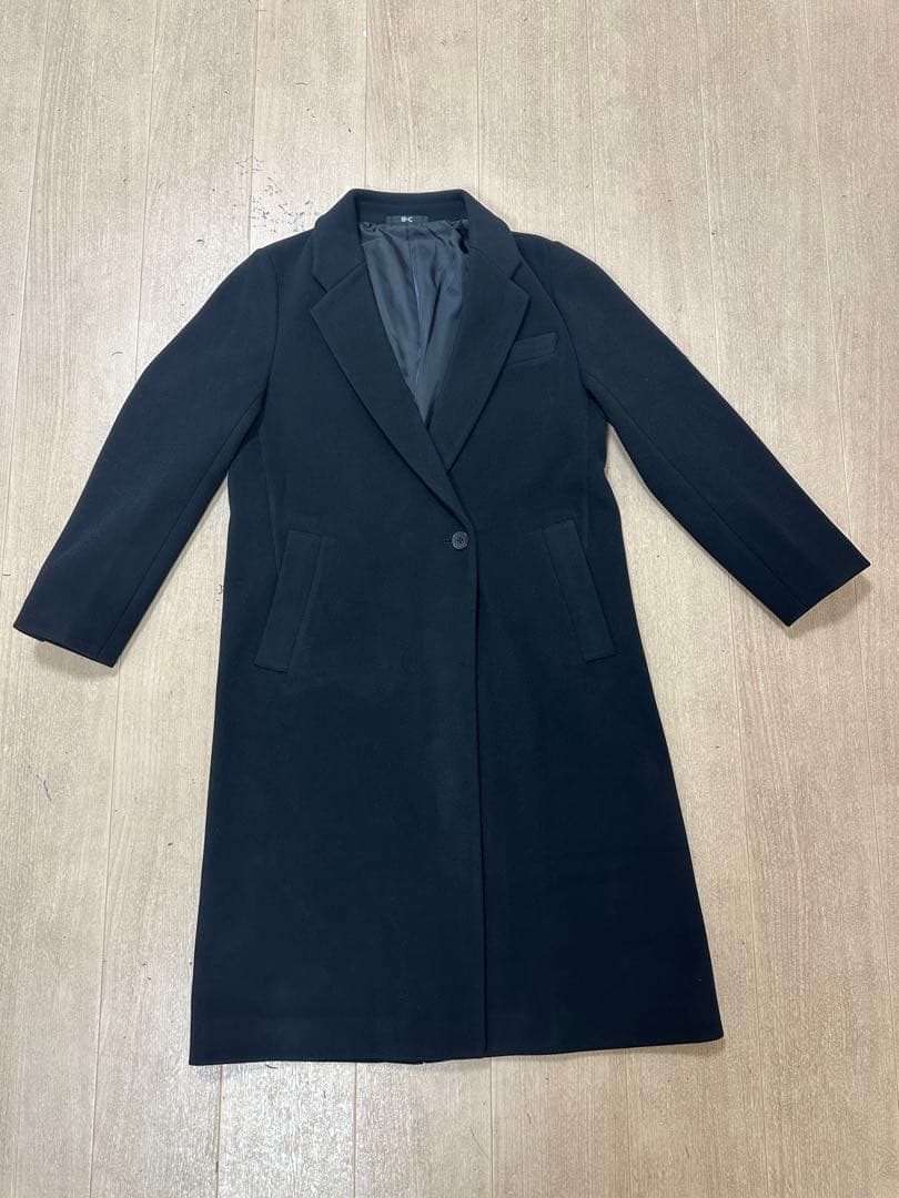UNIQLO ブラック ロングコート XS
