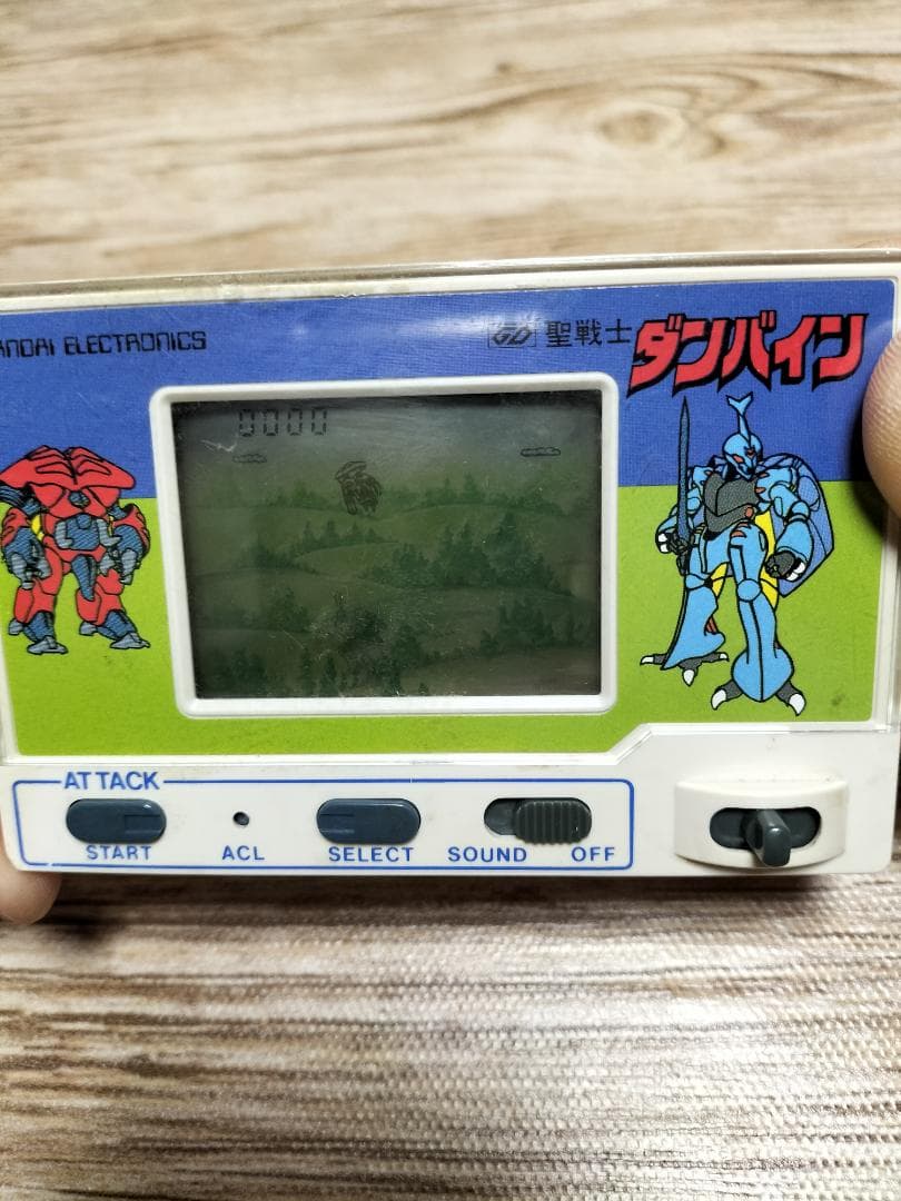 聖戦士ダンバイン ゲームウォッチ 説明書付き 完備品　BANDAI　バンダイ