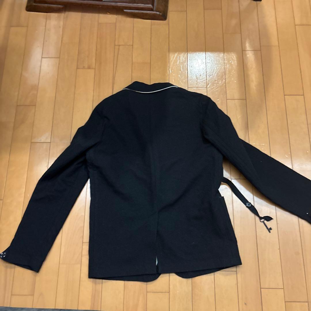sunsea 17AW W-FACE WOOL JACKET ブラック